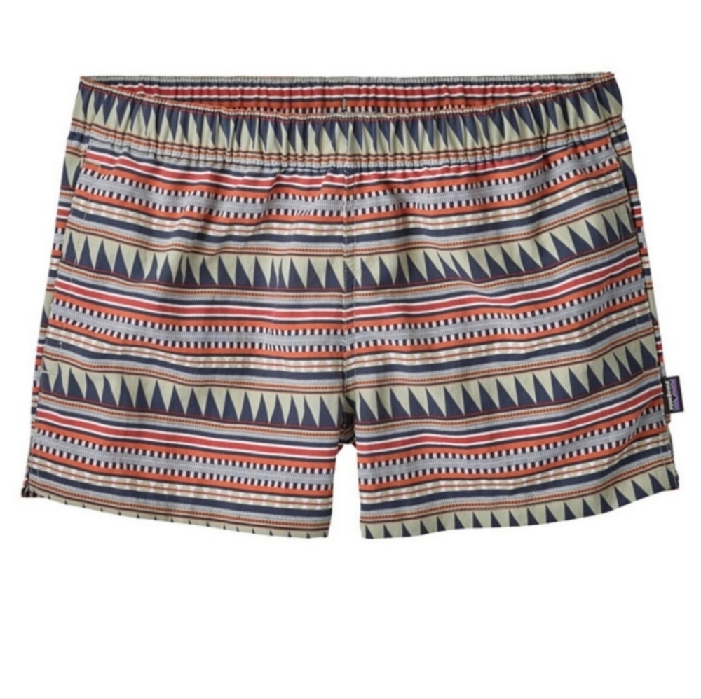 COPY - Patagonia Women's Barely Baggies Shorts Belay Stripe size M